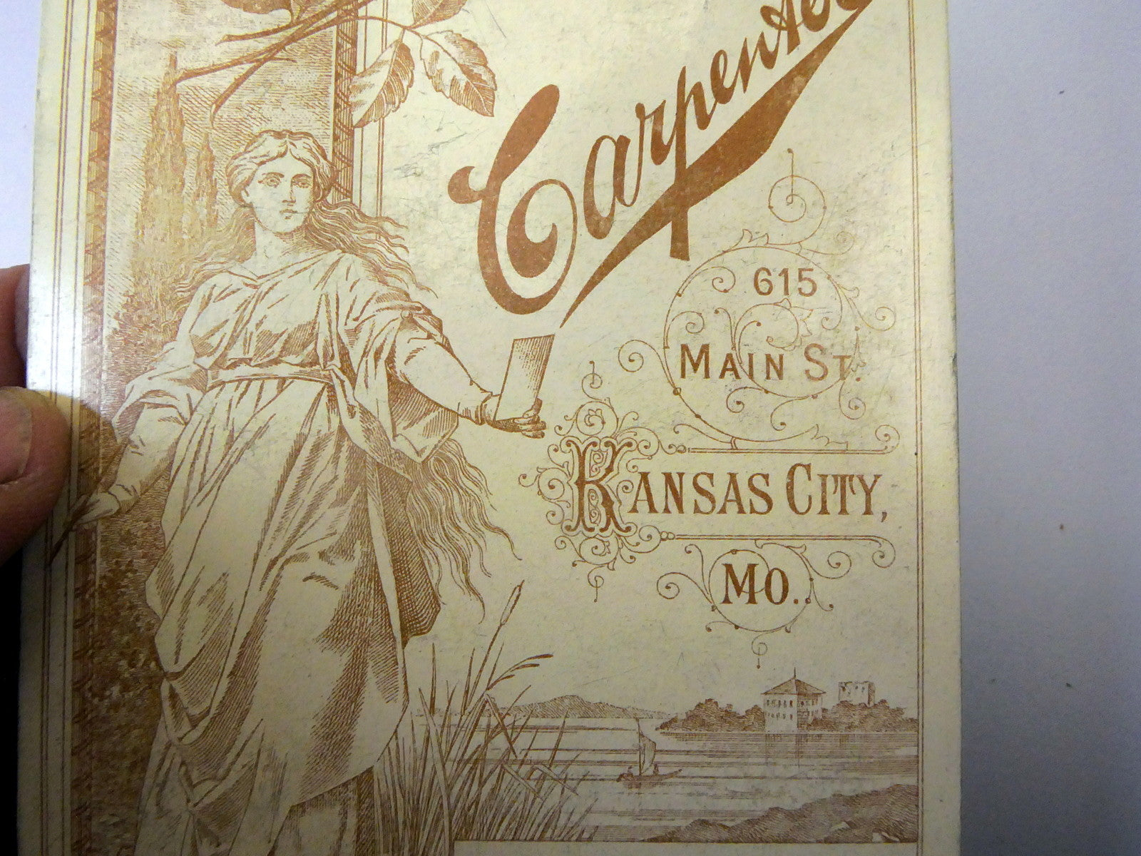 Picture Uncle Will Weidman VINTAGE ANTIQUE Photograph 4X6" Picture 1880's Kansas