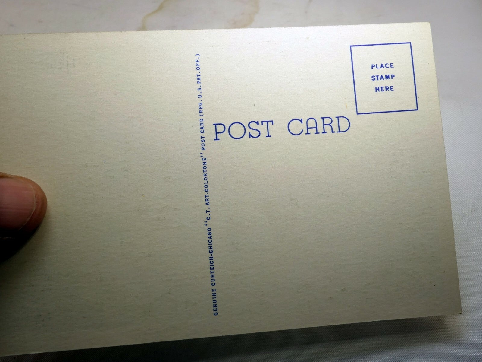 Post Card West View US Capitol Washington DC Linen 1940's 155