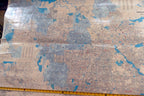 Wall Hanging Santa Clara County Map San Jose Silicon Valley USA 58X42" Ex  Large