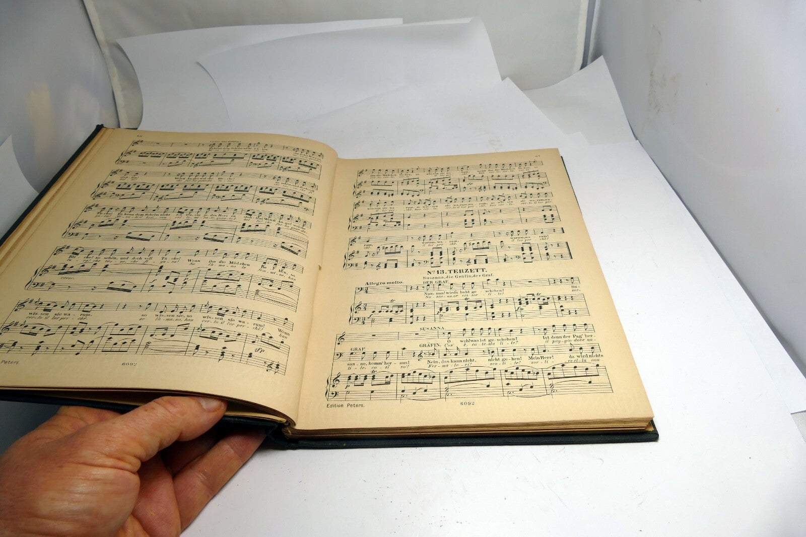 Die Hochzeit des Figaro Mozart Klavierauszug Leipsig Sheet Music 1898