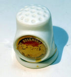 Porcelain mt rushmore black hills south dakota souvenir thimble