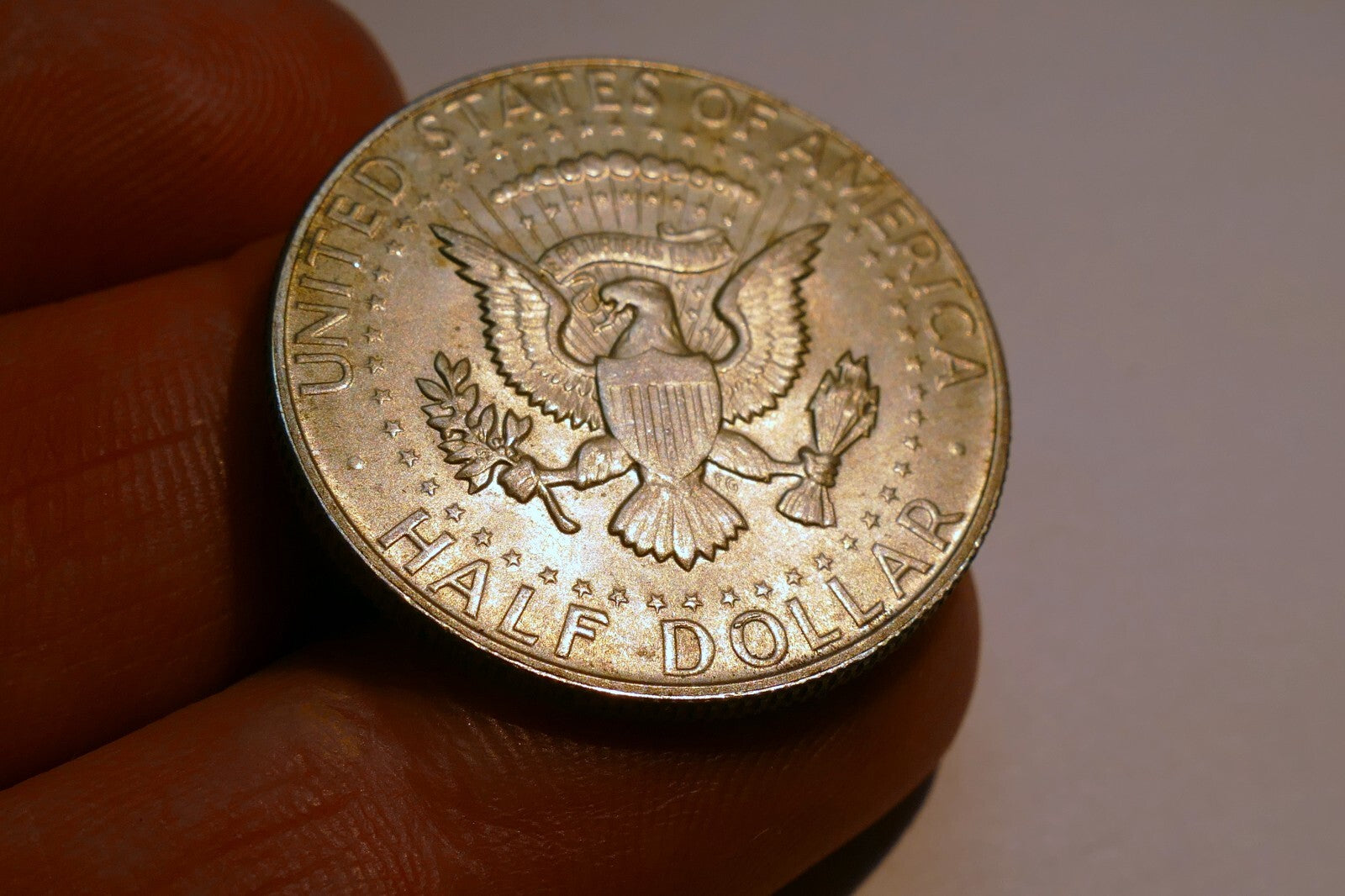 1968 - D Kennedy  half dollar coin US 40 % SILVER 60 % Copper