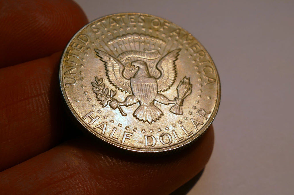 1968 - D Kennedy  half dollar coin US 40 % SILVER 60 % Copper