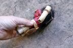 Vintage Native American Doll 6.5" tall missing wooden base