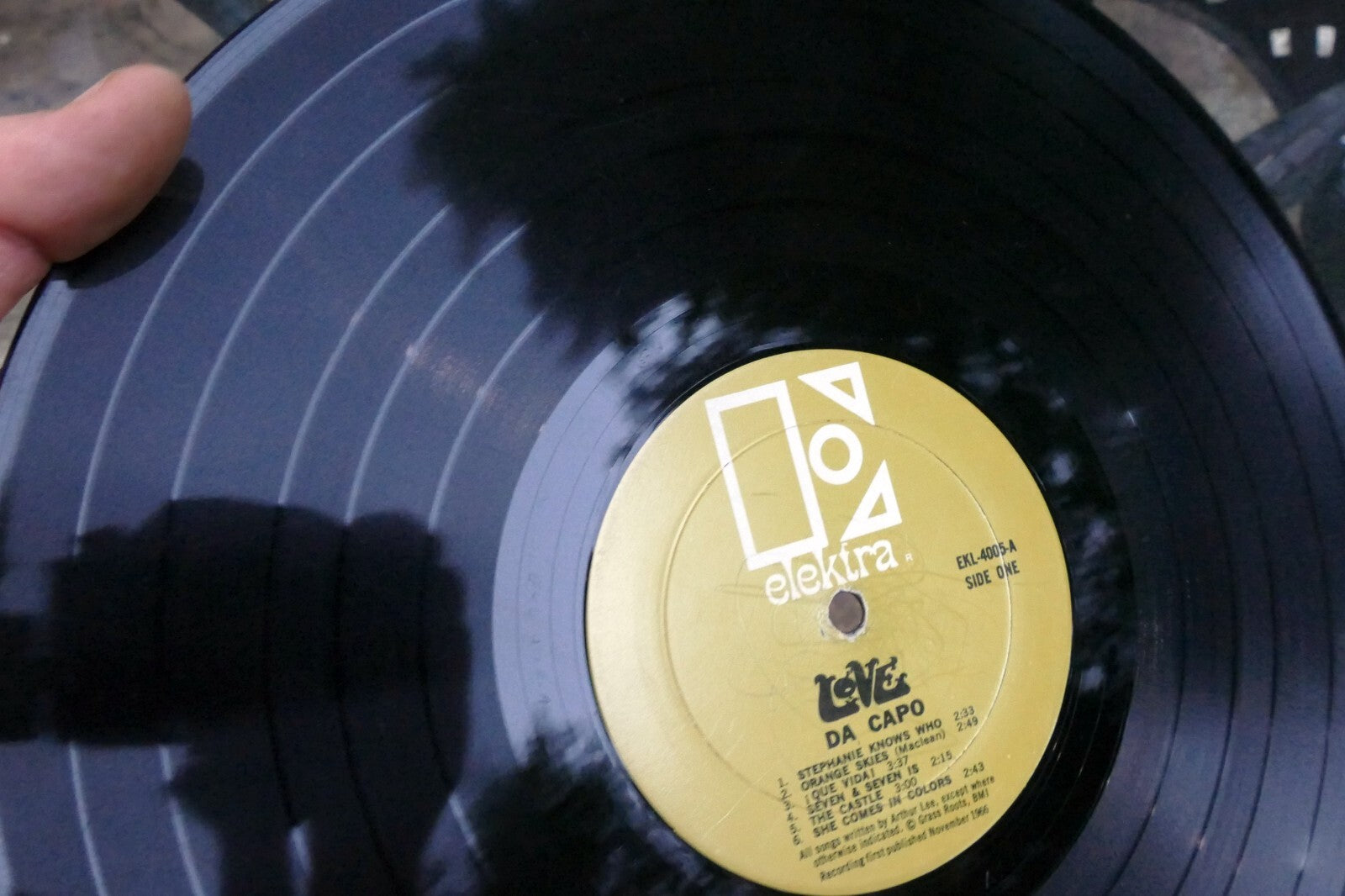 Love Da Capo 1966 Vinyl LP  EKL-4005 Elektra Grass Roots  1966 - poor condition