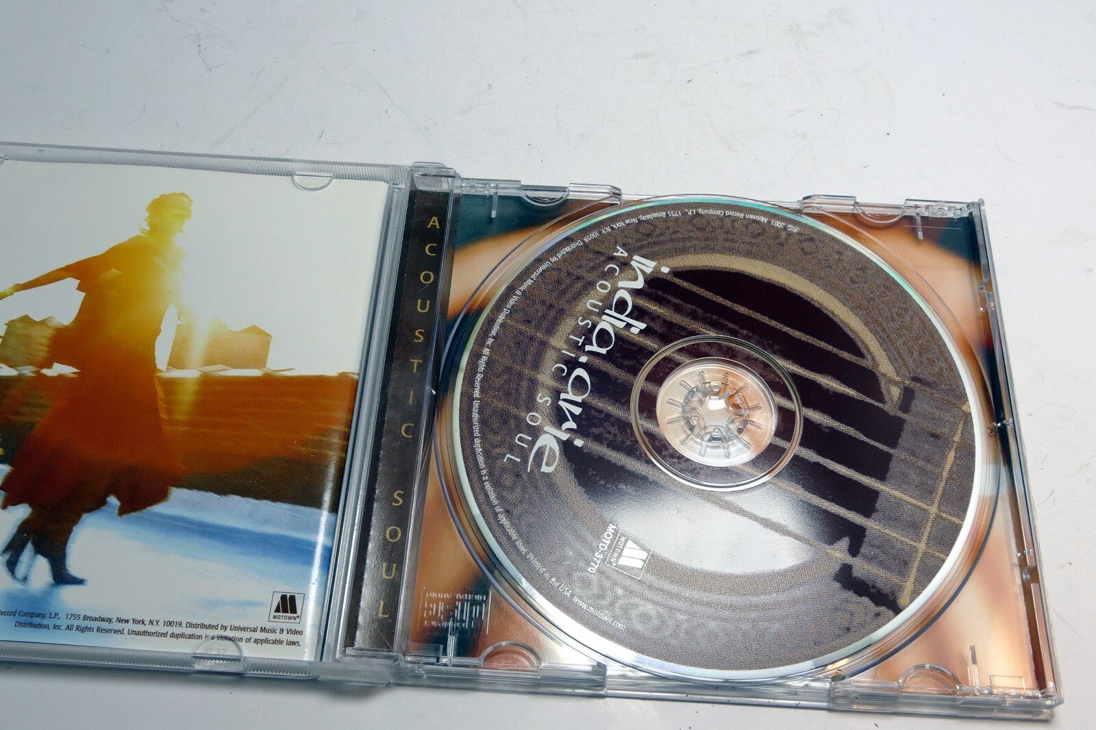 India Arie : Acoustic Soul CD (2001) Motown Record MOTD-3770
