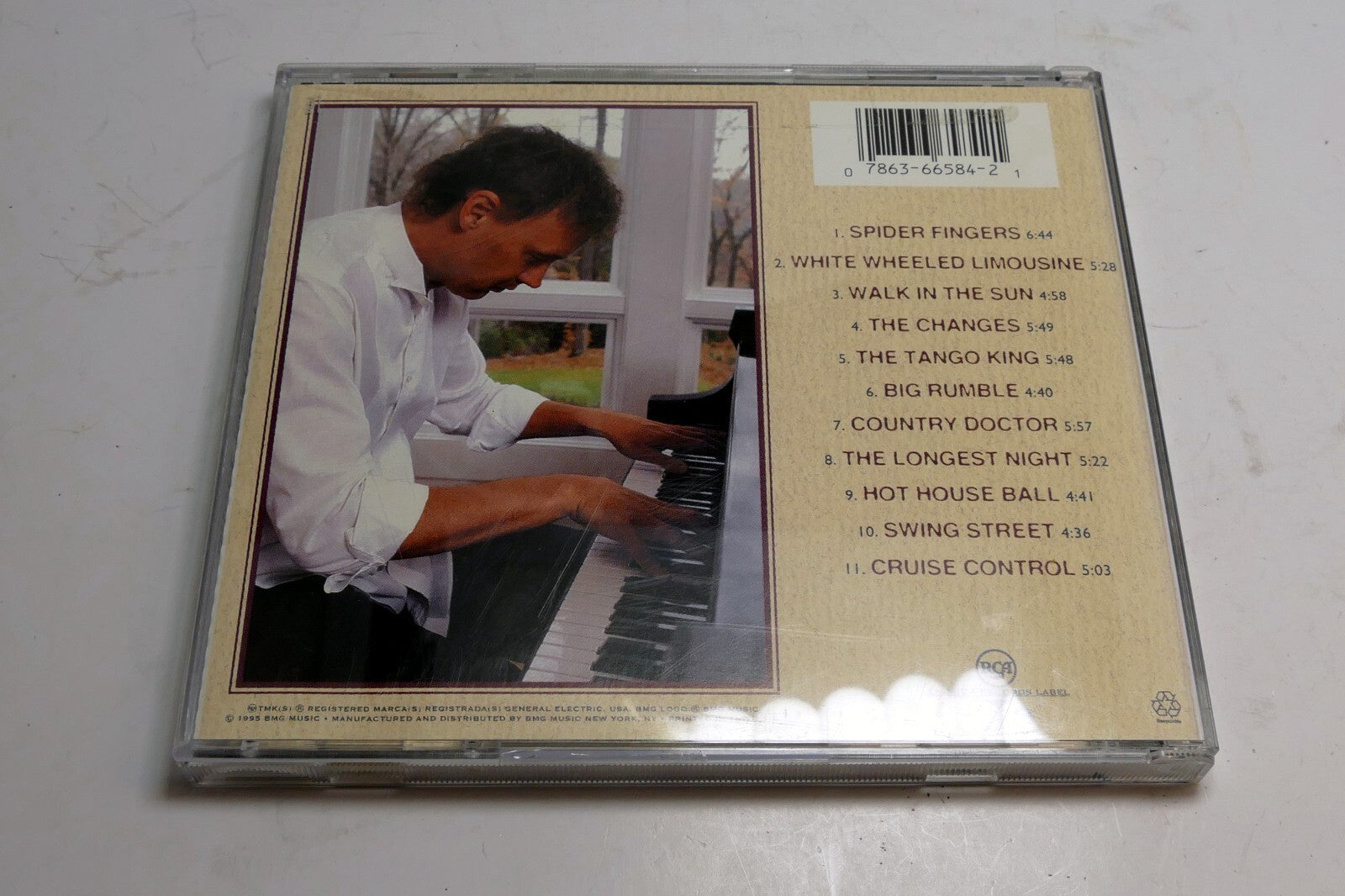 Bruce Hornsby Hot House (1995 RCA Records)  07863 66584-2 BMG Audio CD