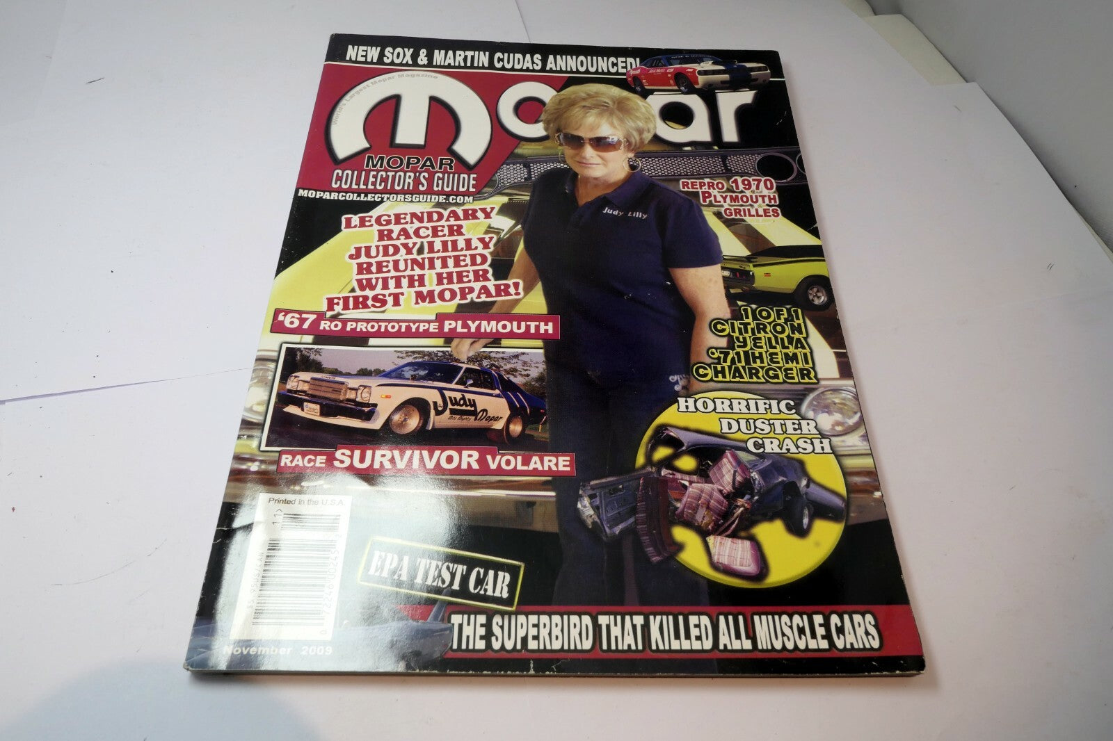 MOPAR Collector's Guide Magazine November 2009  '67 Plymouth Survivor Volare Ret