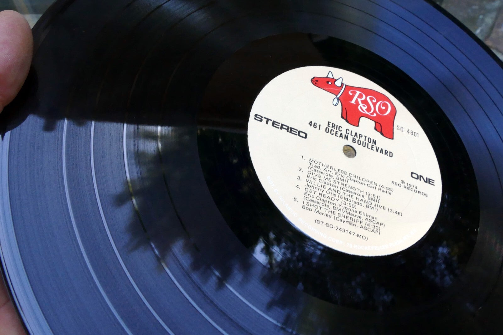 ERIC CLAPTON • 461 Ocean Boulevard • Gatefold LP Vinyl Record RSO 4801  1974