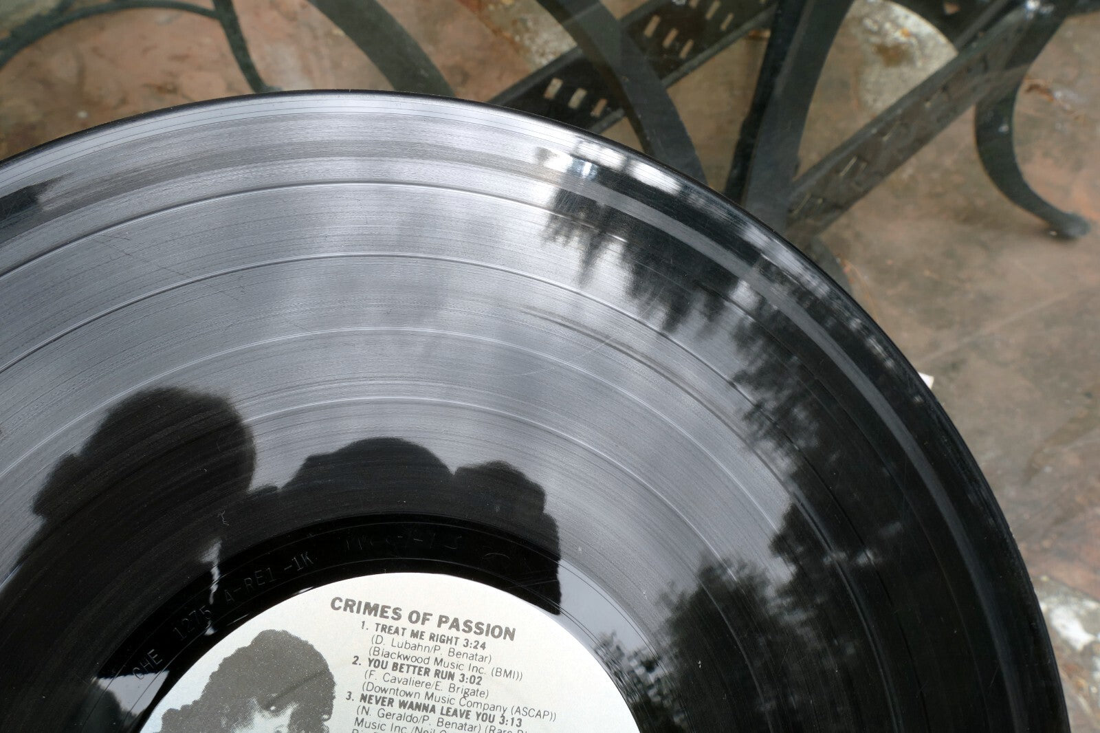 Pat Benatar – Crimes Of Passion - 1980 Chrysalis CHE 1275