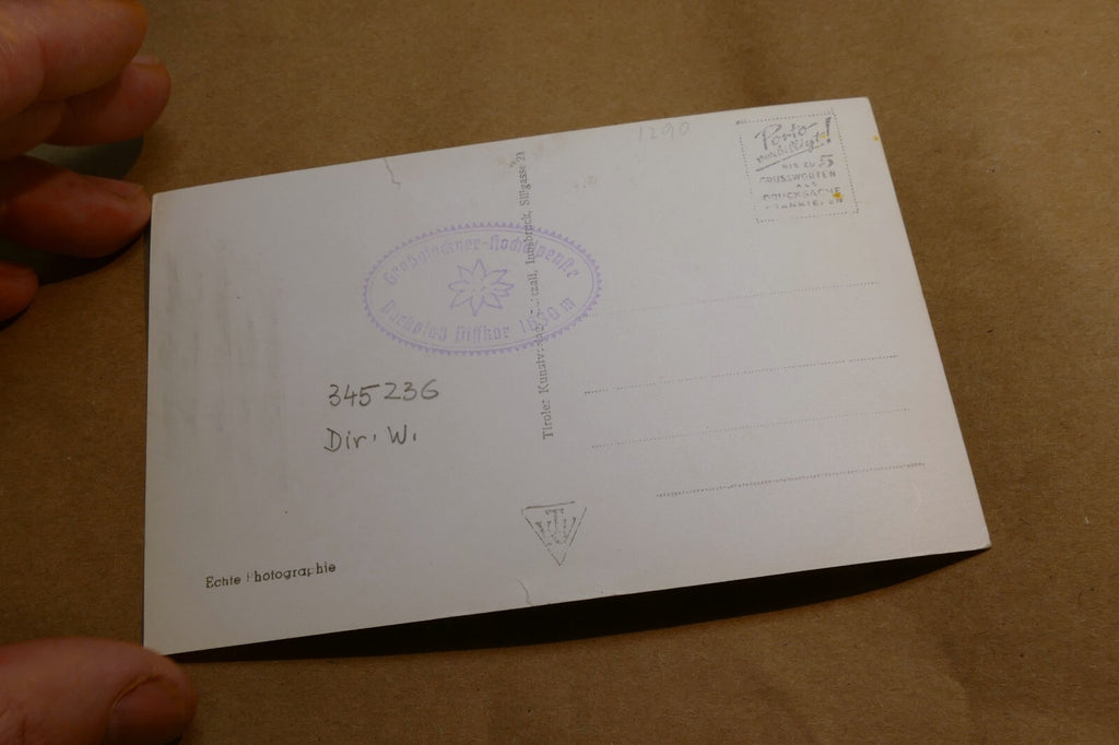 Grossglockner Großes Wiesbachhorn Alpine Road postcard Austria - unposted