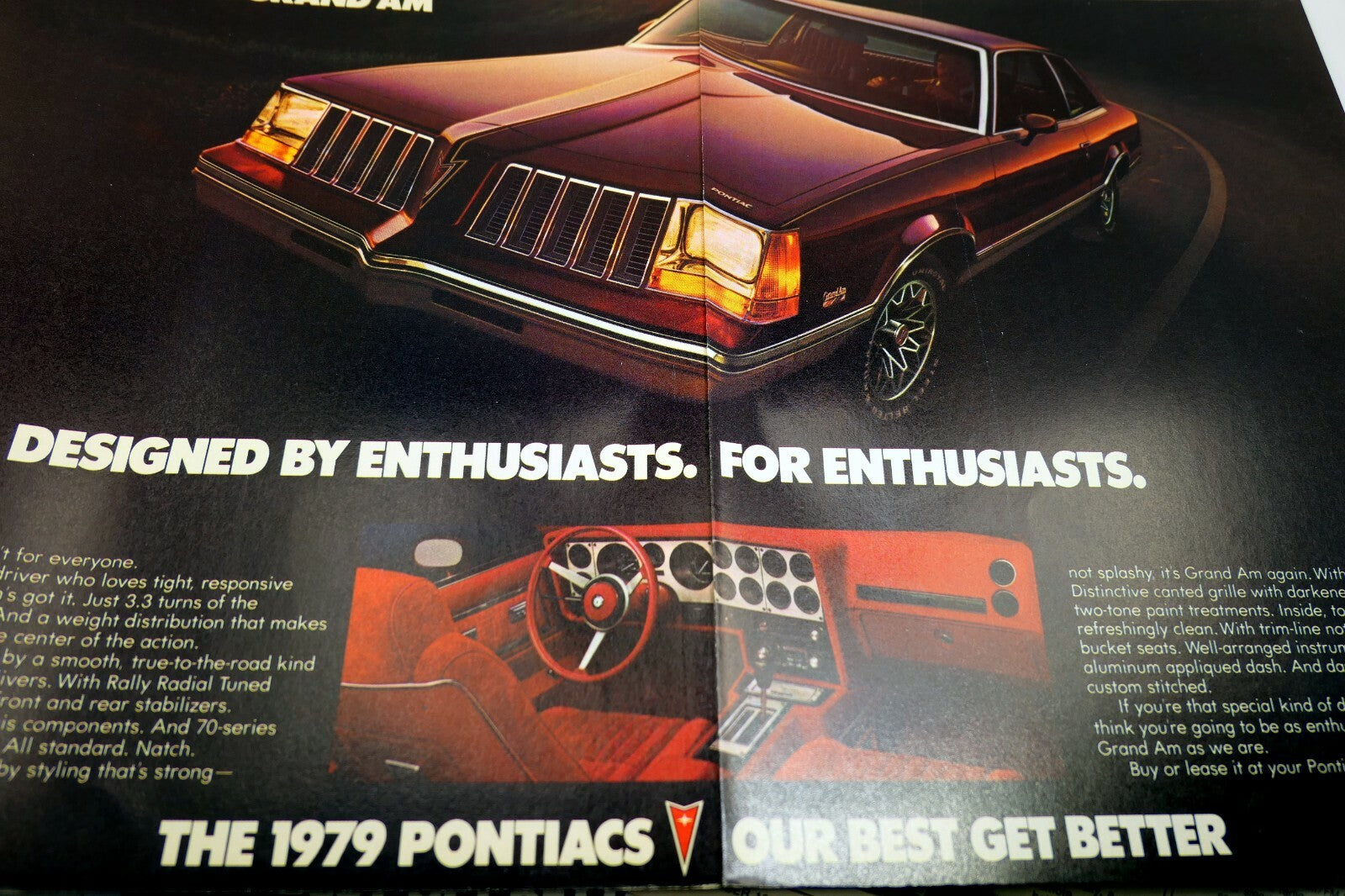Pontiac 1976 grand am hot rod test review magazine clipping specifications