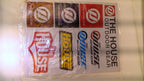 8x The House Outdoor Gear sticker decals Snow Board Ski Skate Camp Watersports