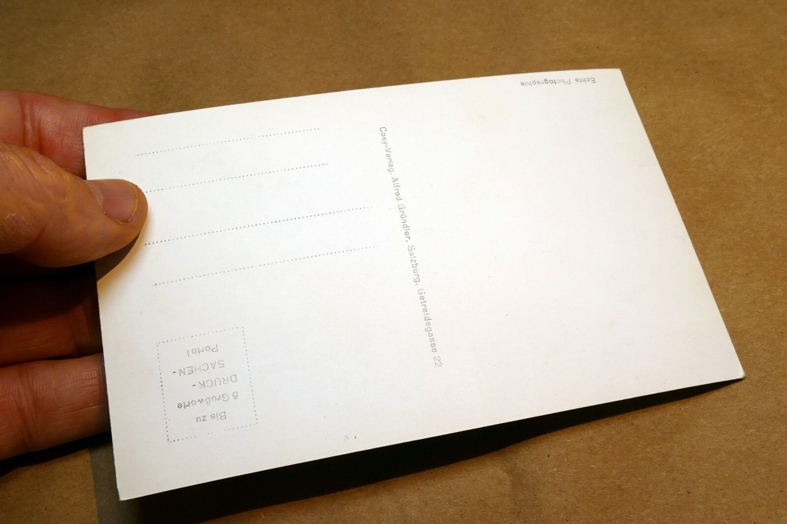 Freiluttstation Kaprun Hauptlager Austria postcard 1940's  - unposted