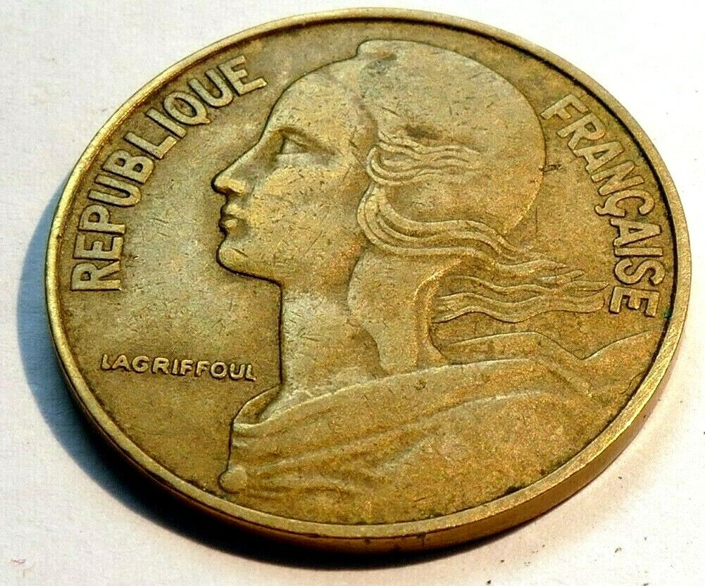 République français 20 centimes 1962 coin france