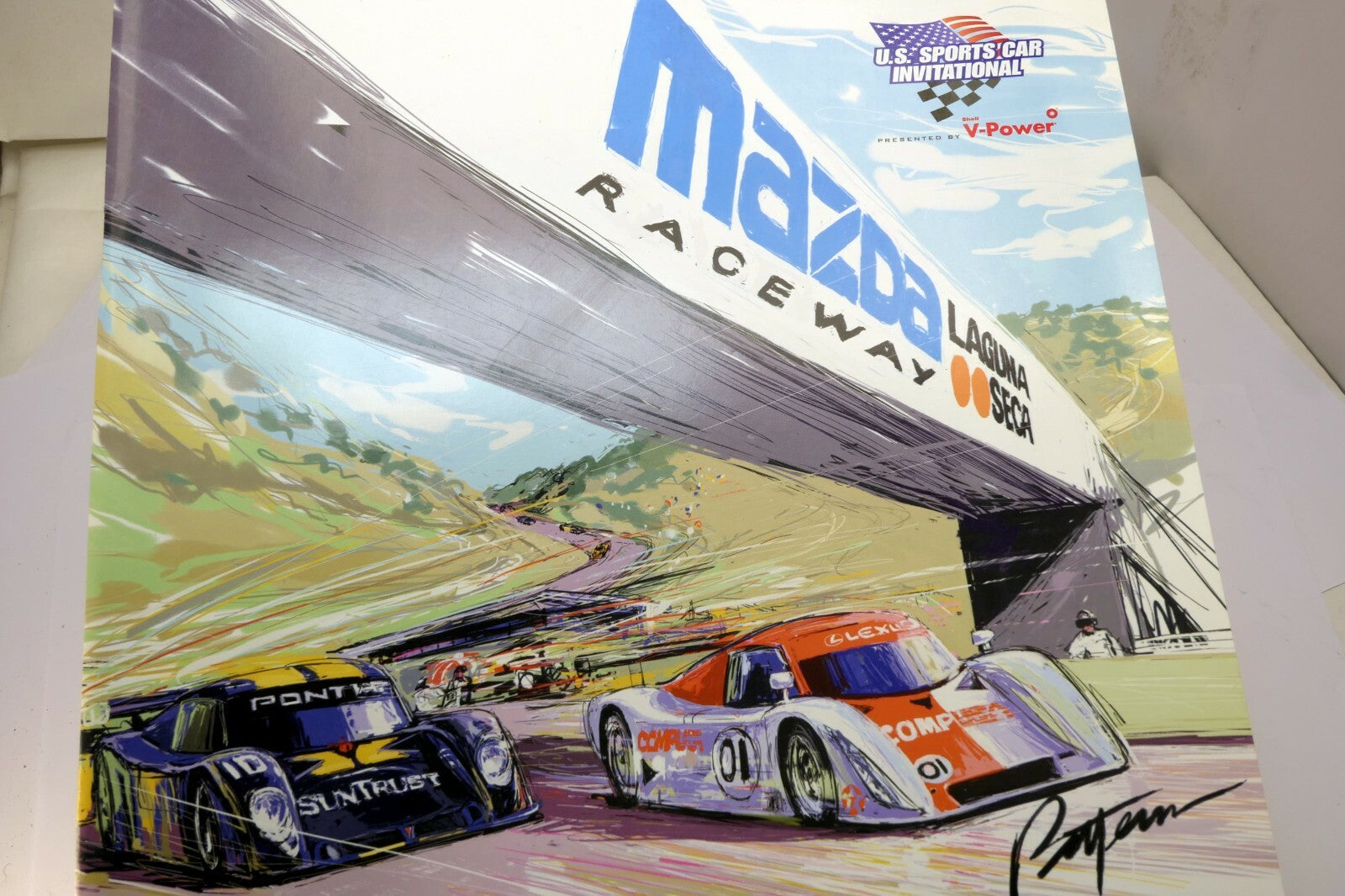 Mazda Laguna Seca Raceway 2005  Road & Track 250 round  Grand -Am Brochure