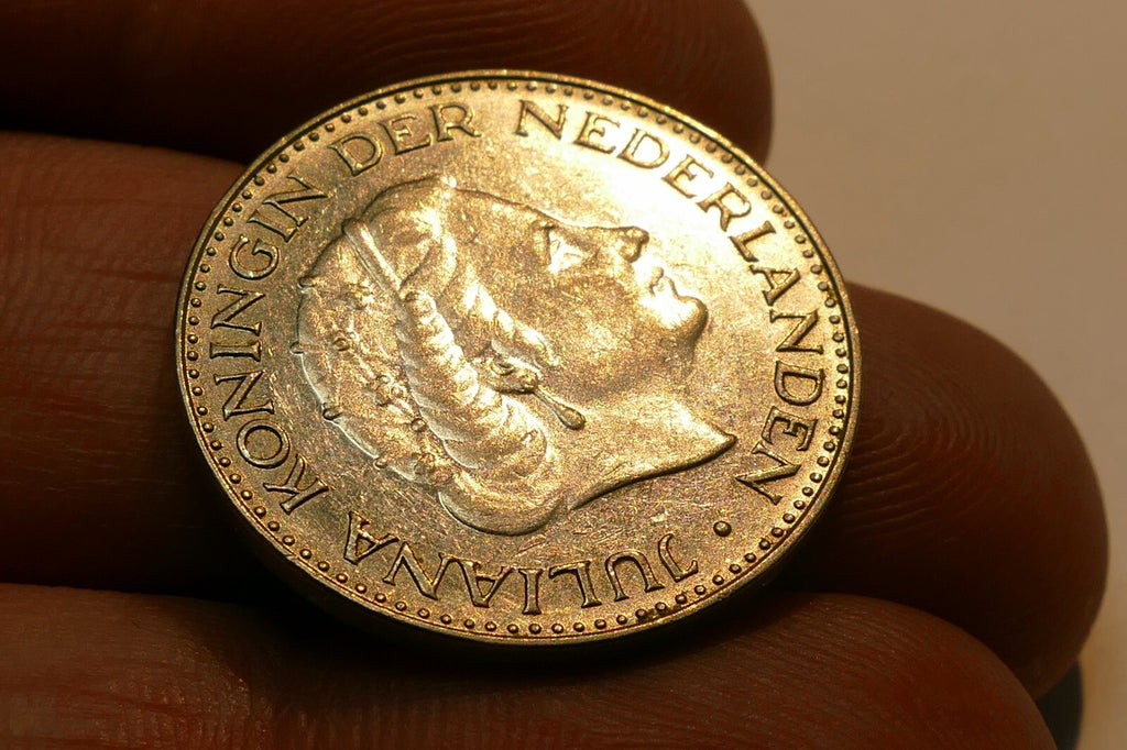 Coin Netherlands 1 G Nederland 1967  Juliana Koningin Der Nederlanden
