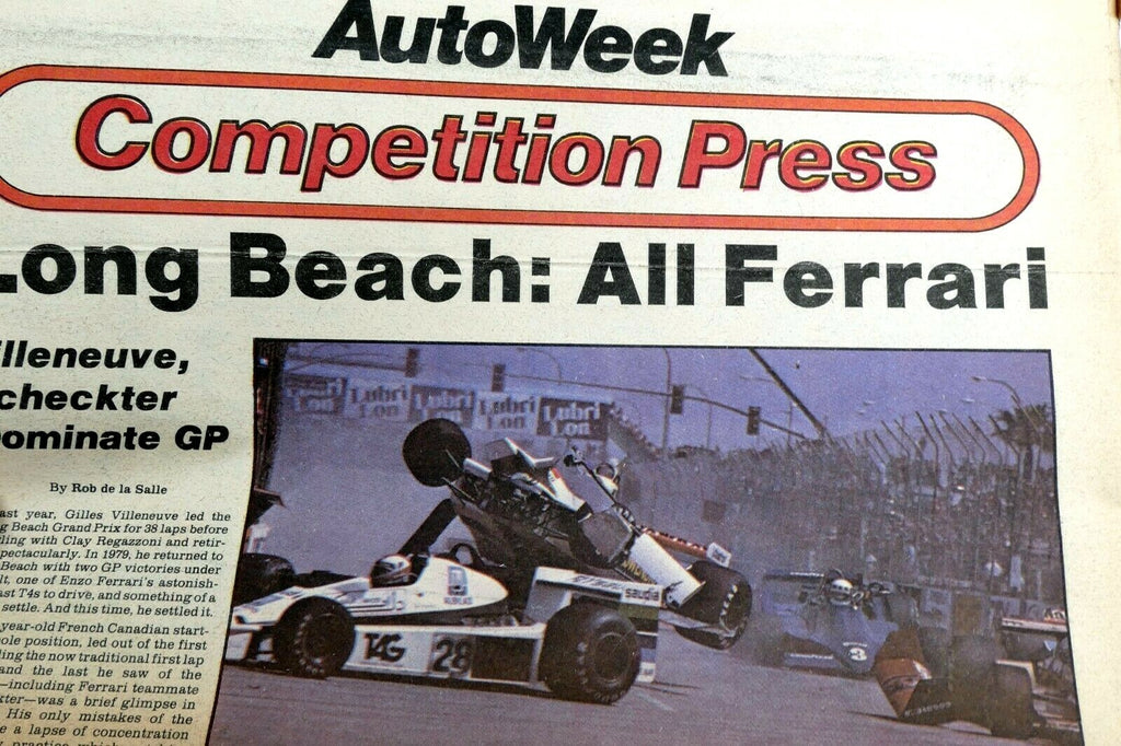 April 1979 auto week magazine jaguar mk ii 3.8 ferrari win grand prix west pinto