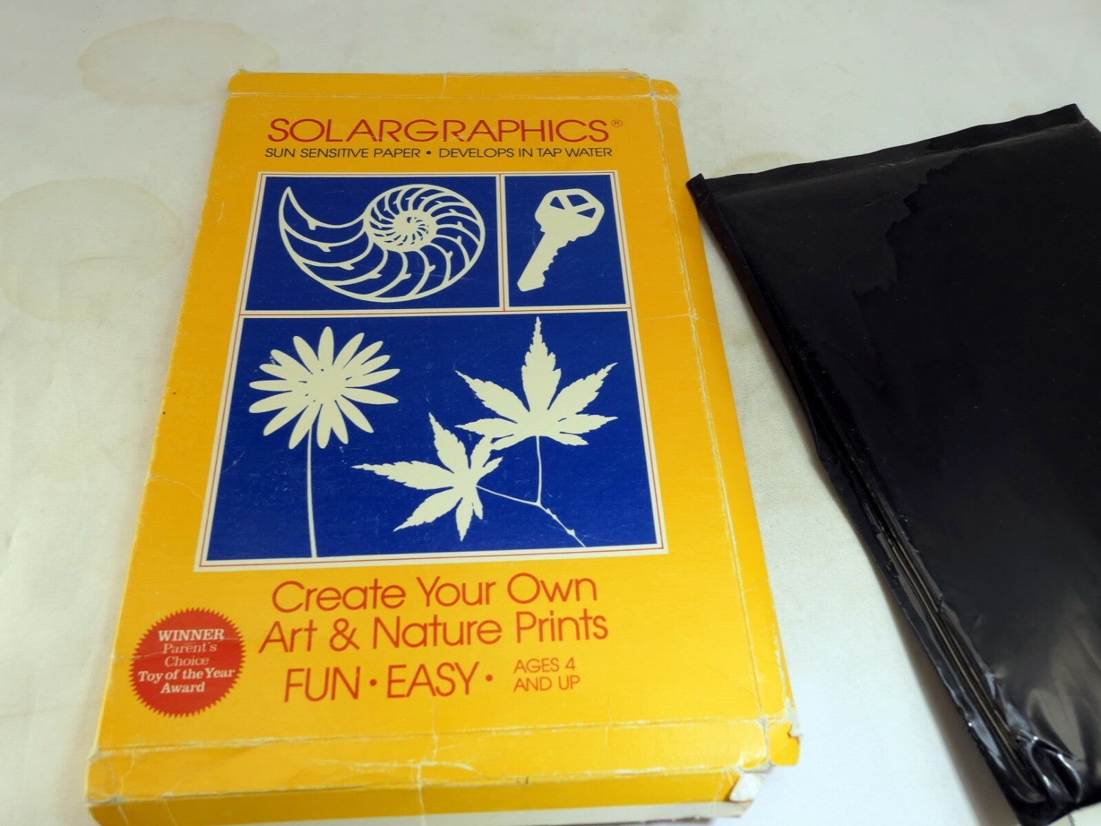 Glass holder only for solar graphics print paper sun sensitive