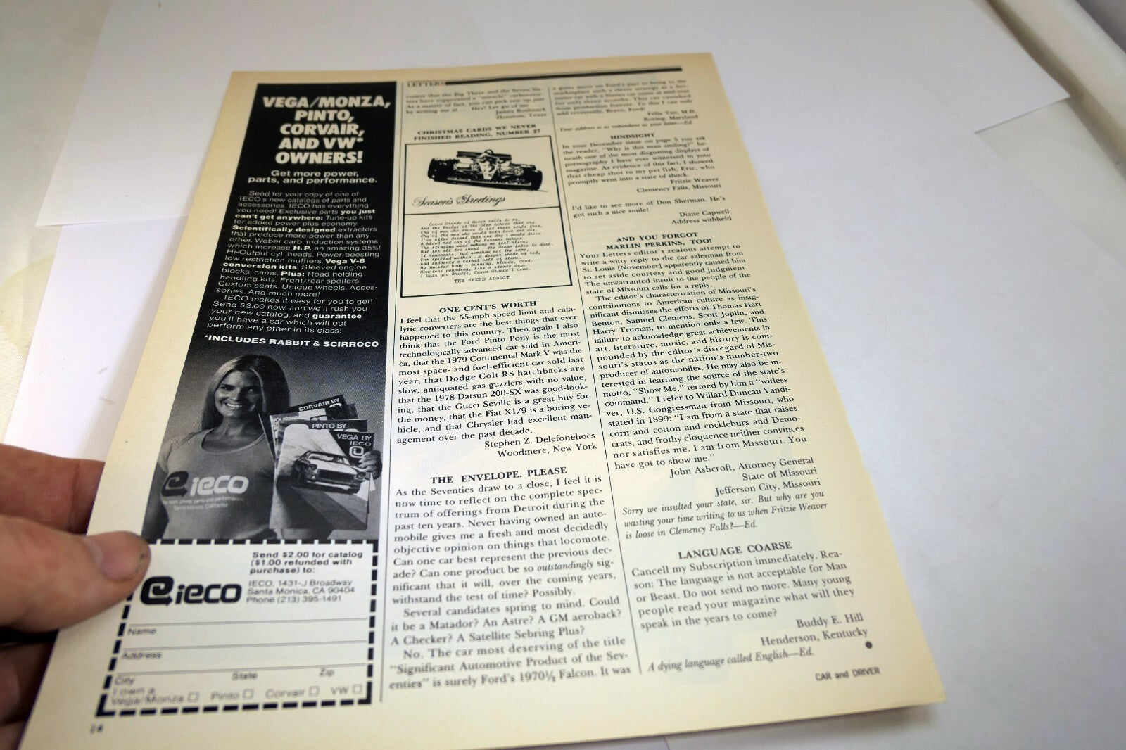 Pontiac Takes on The Imports Firebird Car Advertisement Ad Magazine clipping
