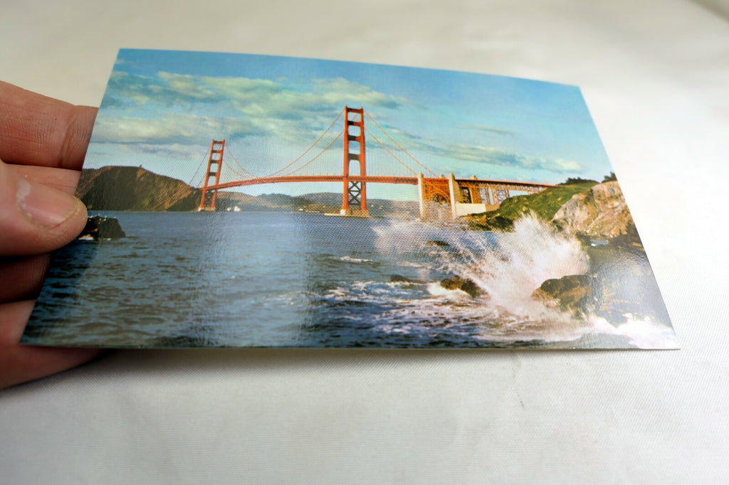 Golden Gate Bridge San Francisco  California USA Postcard 1970's