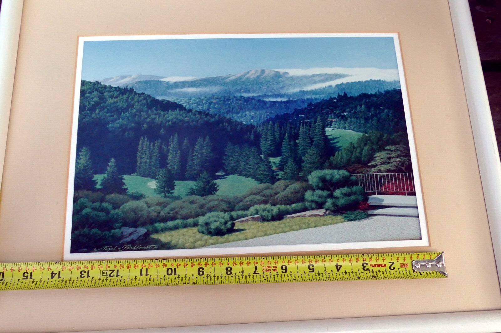 Nagel Parkhurst Sierra Nevada Cafe Landscape  Print  - 1994