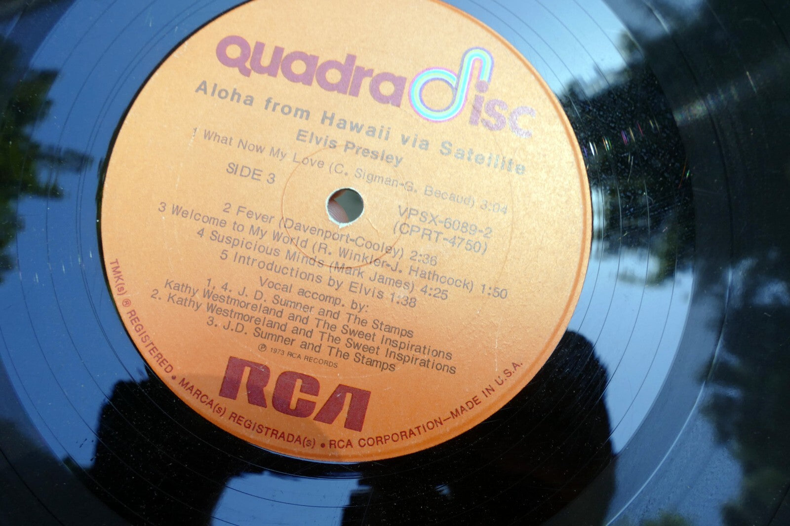 Elvis Presley LP Aloha From Hawaii Via Satellite   RCa Victor M- Quad