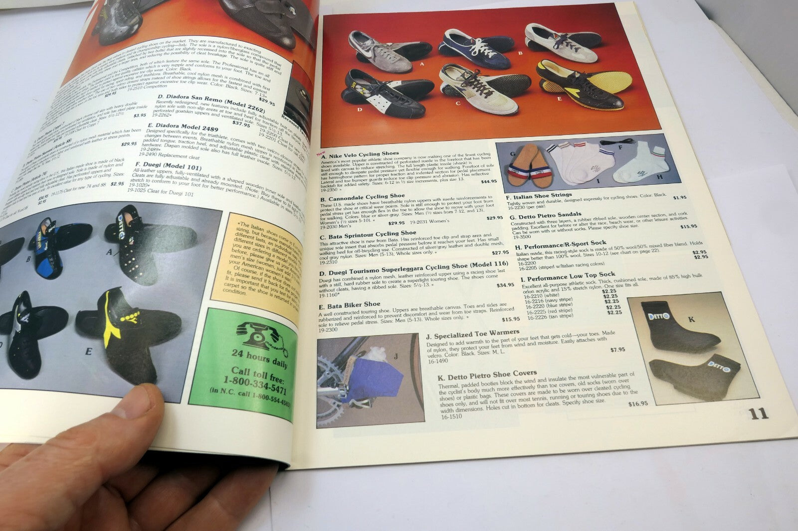 Performance Bicycle Shop Magazine Spring 1995 Sale Booklet price list