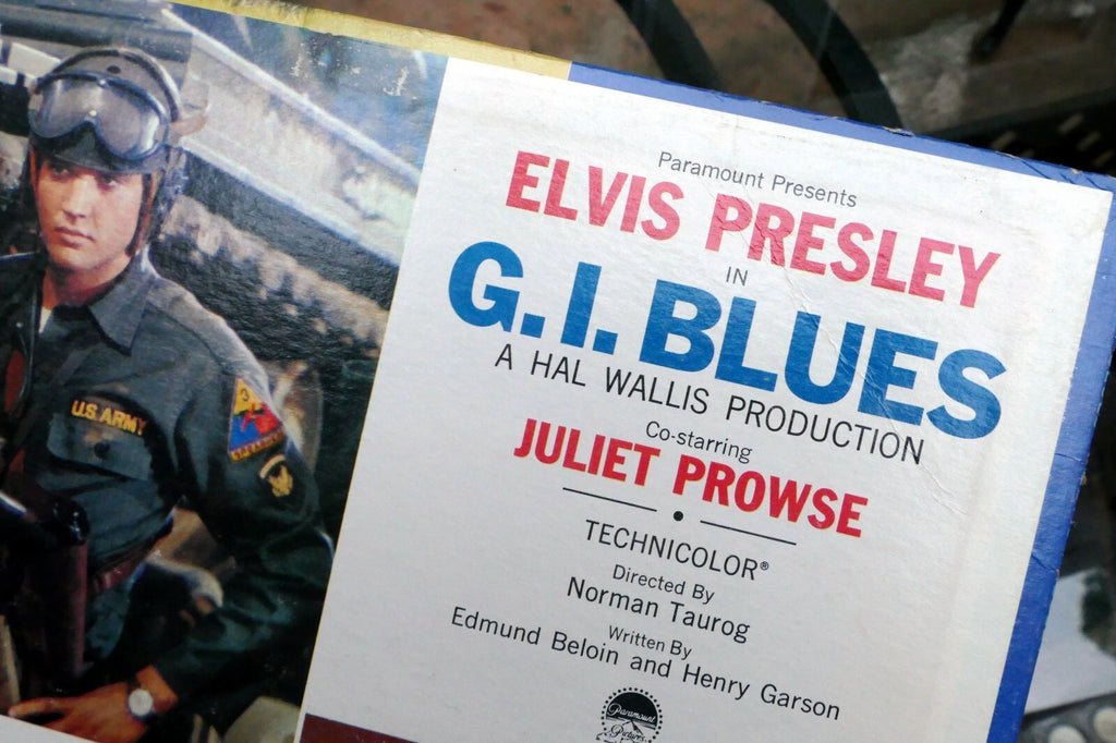 1960 Elvis Presley  – G. I. Blues LPM-2256  - ALBUM ART COVER ONLY