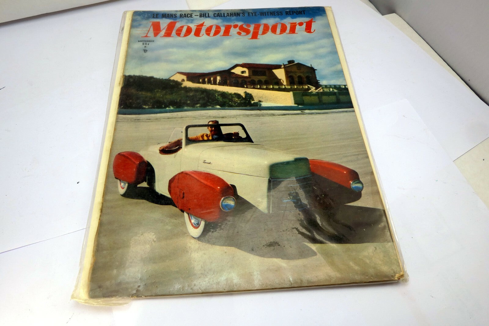 Motorsport  Magazine September 1951 Le Mans Race by Bill Callahan report