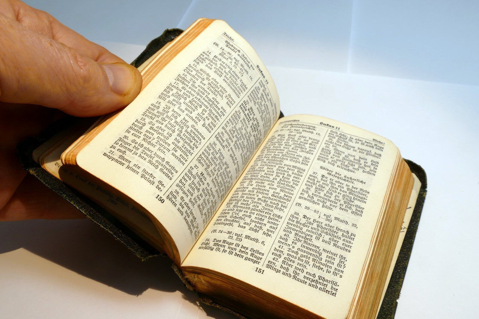 Das Neue Testament 1950 Stuttgart German Bible Translated By D. Martin Luther