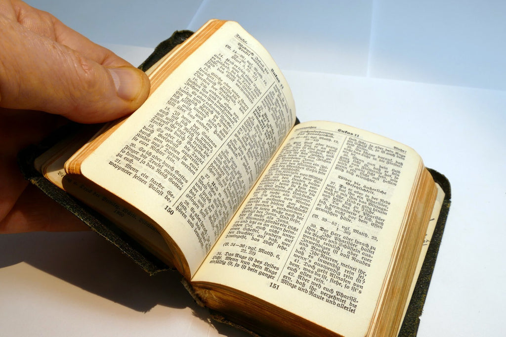 Das Neue Testament 1950 Stuttgart German Bible Translated By D. Martin Luther