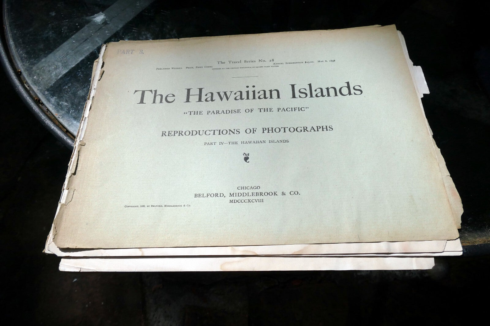 The Hawaiian Islands Paradise Of The Pacific Book Photographs Journal May 1898