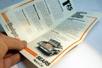 Brochure Budget rent a car Sears 1985