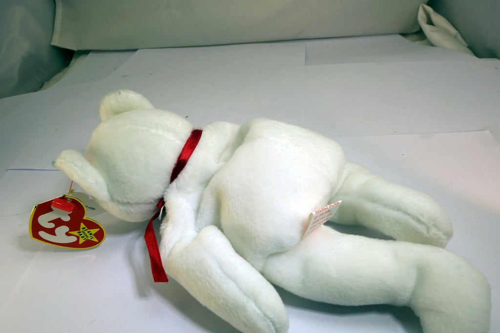 Ty Beanie Babies Valentino Teddy Bear 1993-1994 errors Brown Nose style 4058
