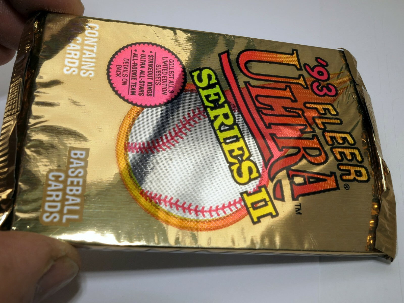 FLEER ULTRA '93 1993 Baseball Trading Cards 14 cards series II limited New
