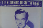 I'm beginning to see the light sheet music 1944 by harry james, duke ellington and others
