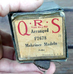 Qrs arranged f7678 mokriner madeln polka piano roll