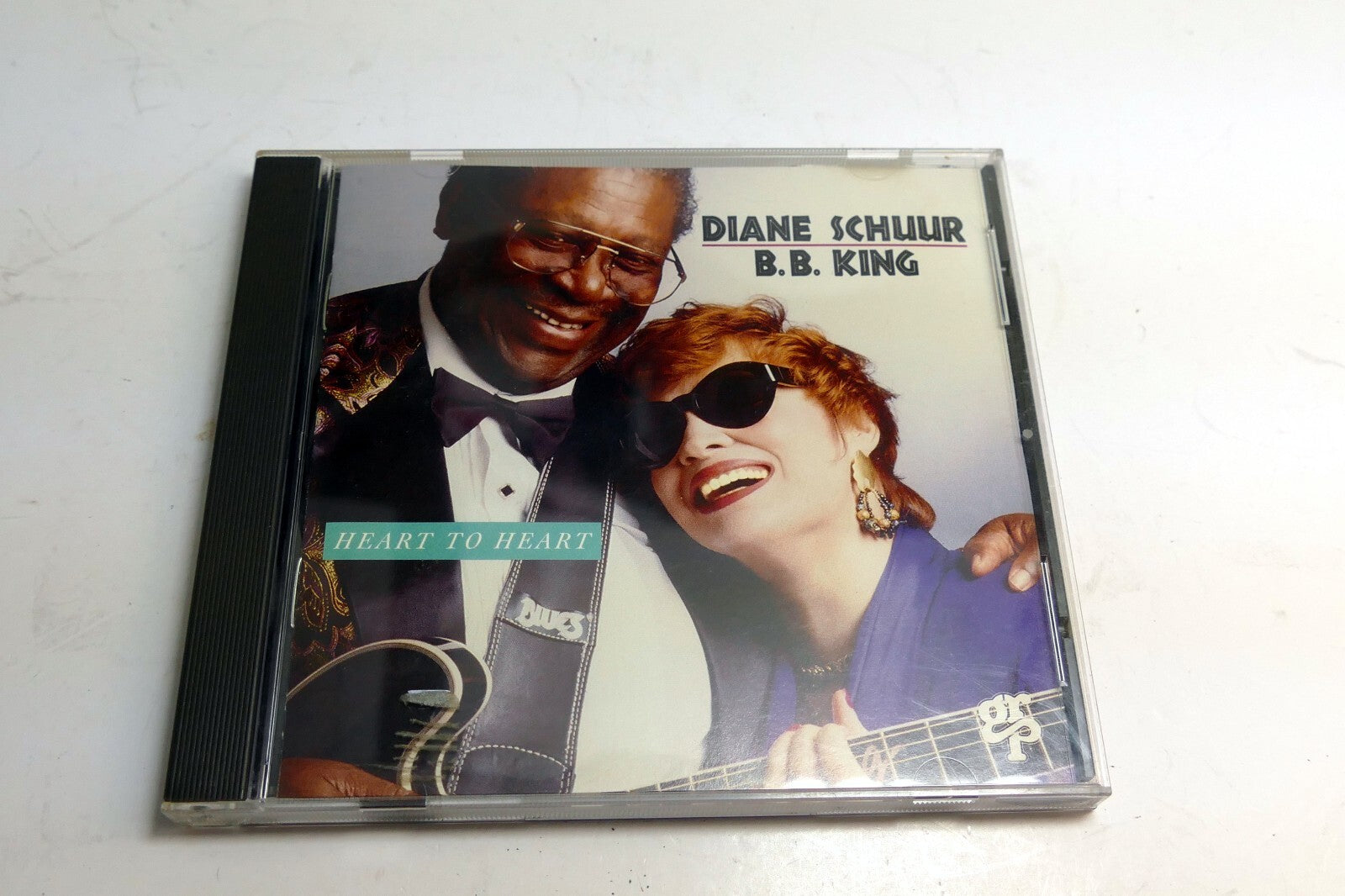 Cover art only Diane Schuur Heart to Heart BB King GRD-9767 -  (NO CD included)