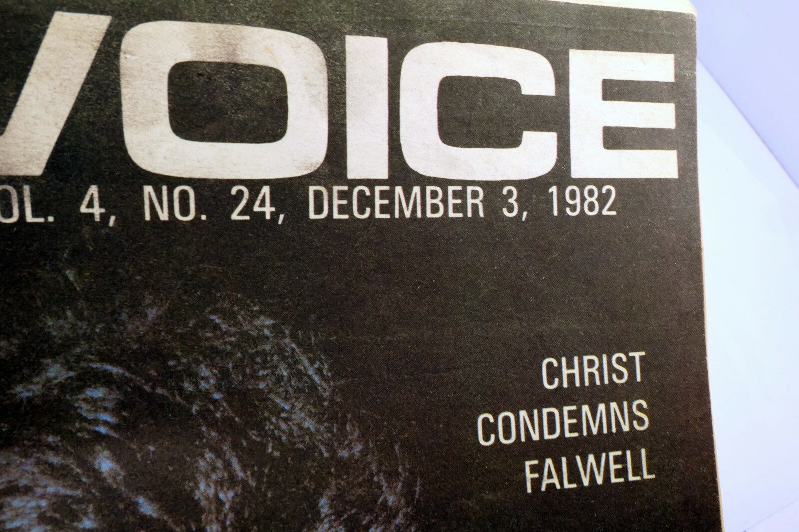 THE VOICE Vol 4 No 24 December 1982 More then newspaper