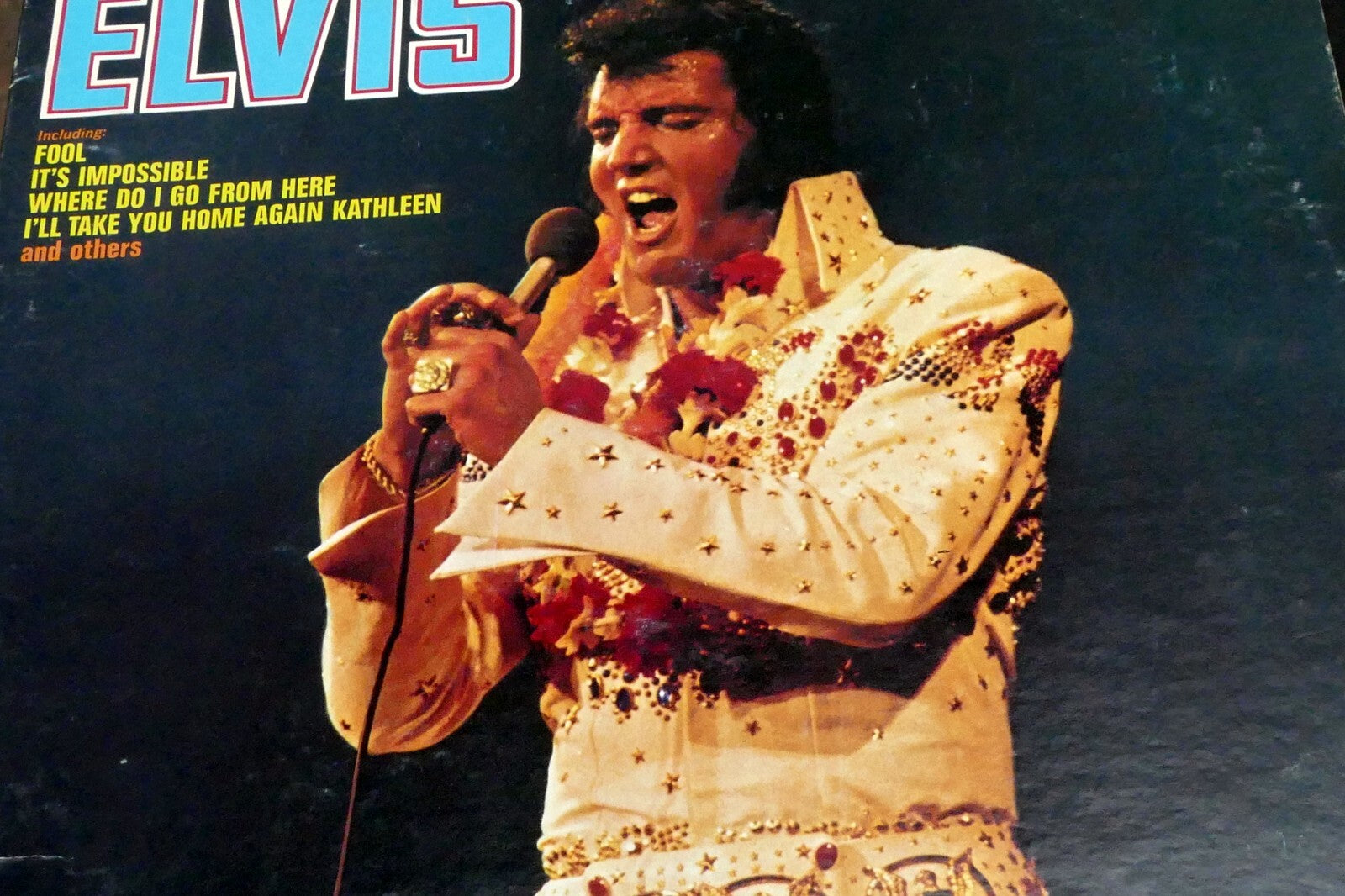 1973 elvis presley elvis apl1 0283 stereo   vinyl album art cover only