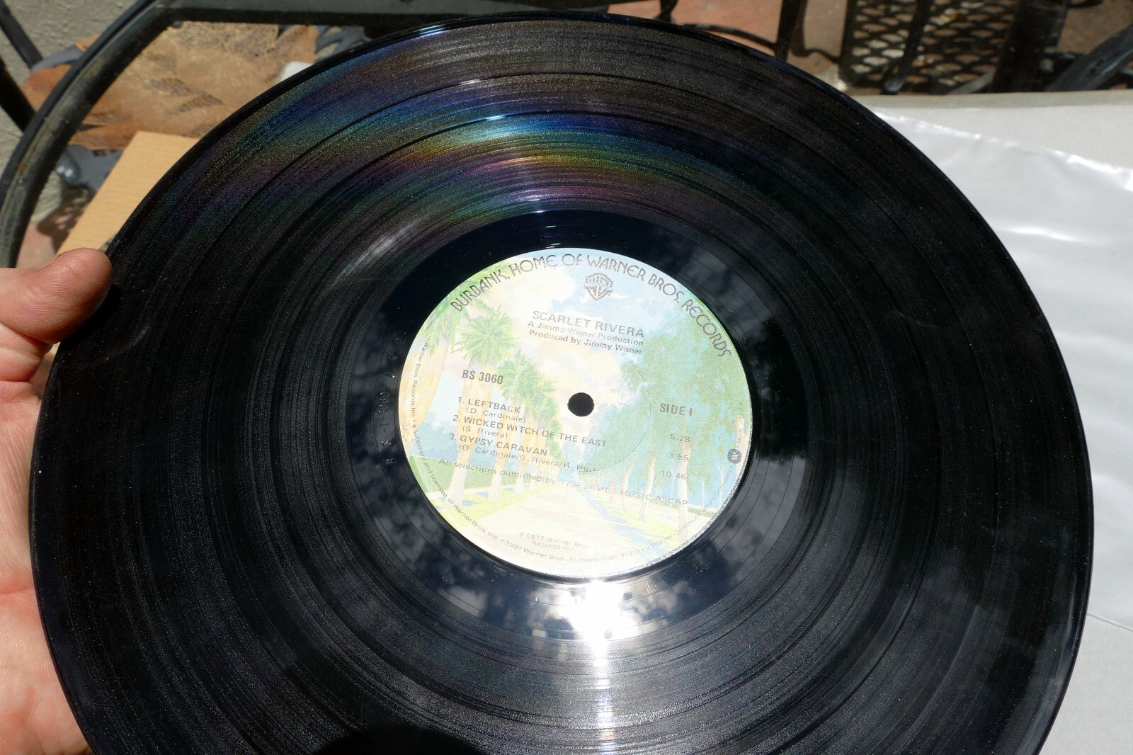 SCARLET  RIVERA - LP - Self Titled - Warner Bros. BS 3060 1979 VG