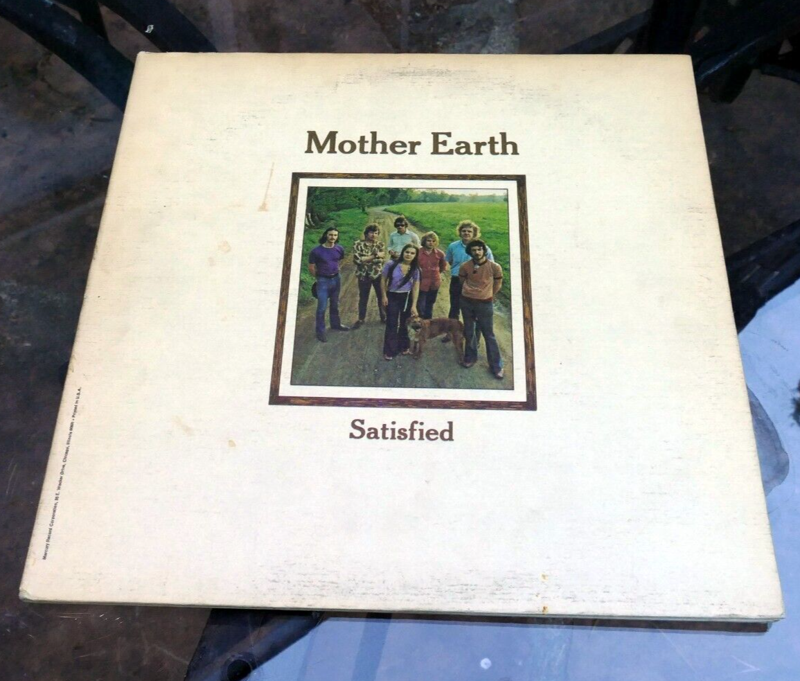 Mother earth satisfied vinyl lp (1970) sr 61270 gatefold tracy nelson