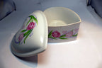 FTD  Heart Floral Planter  "Especially for You"  heart shaped tulips 6X6"