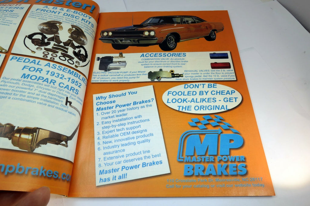MOPAR MUSCLE Magazine October 2006 8-second 572 Wedge Build EZ 4-Wheel disc