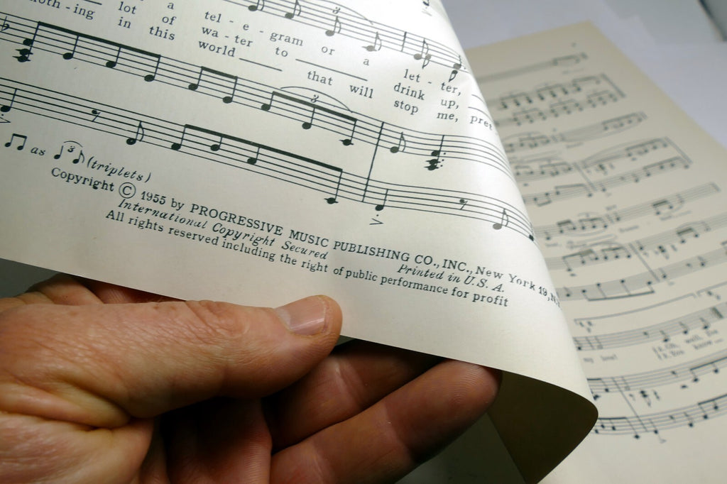 Steamboat by Buddy Lucas  1955  Sheet Music The Drifters