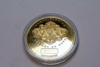 Super Bowl xxxv token 2001 Tampa Florida Giants vs Ravens  round