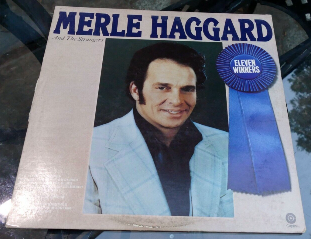 Merle haggard eleven winners ( 1978) st 11745 lp vinyl record capitol records