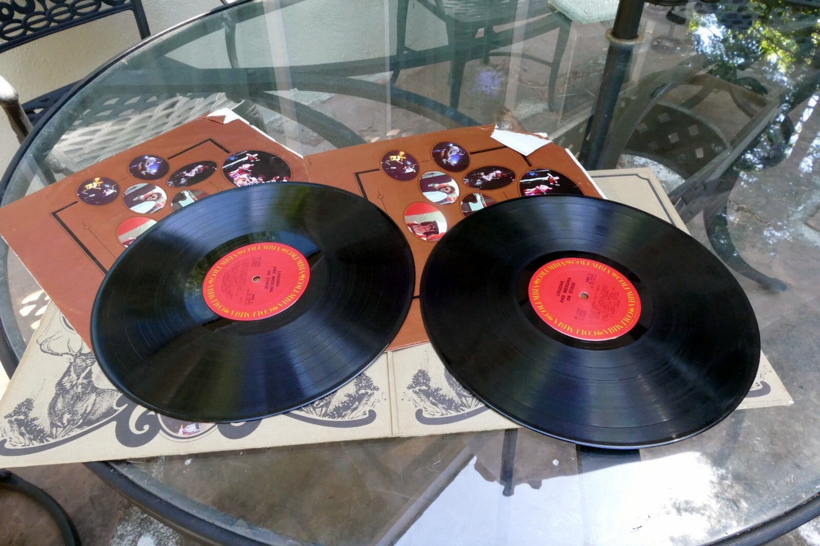 1974 EXCELLENT COVER AND VG LPS,  Loggins And Messina ?– On Stage 32849 LP33