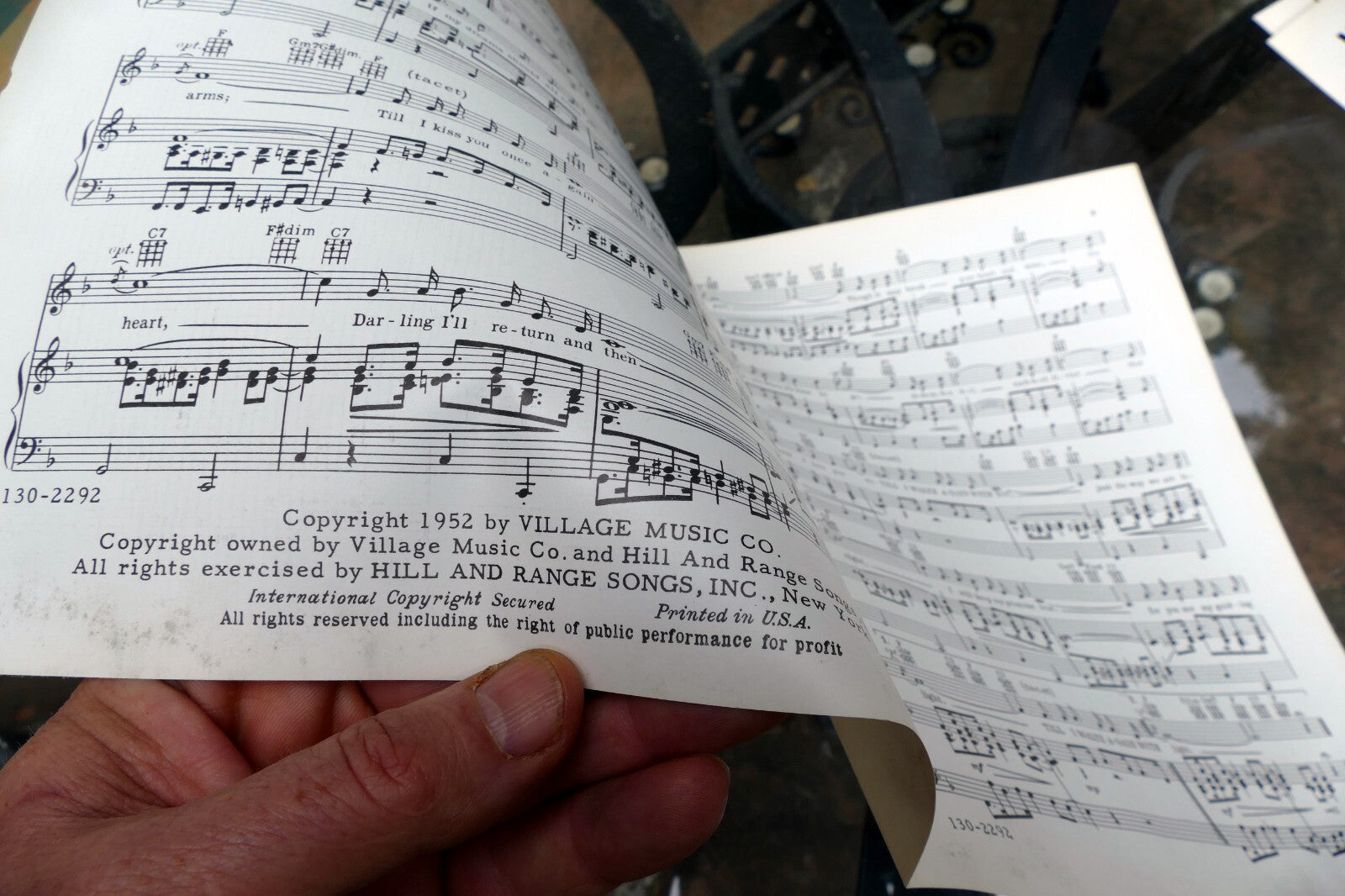 Till I waltz Again with You by Sidney Prosen   1952  Sheet Music Orchestra
